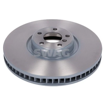 Imagem de SWAG Disco de travão BMW: X5, X6 Eixo dianteiro, lado esquerdo 395mm 36mm 5furos 120mm interior ventilado revestido alto carbono 33 11 1198