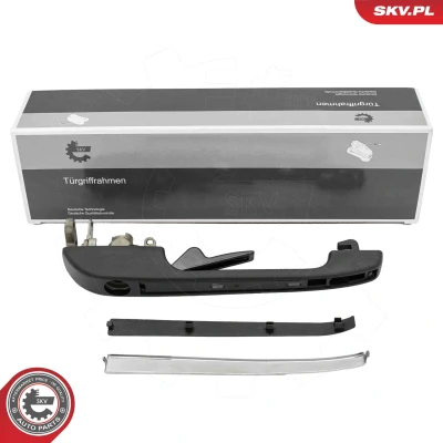 Imagem de ESEN SKV Puxadores de Porta à frente, lado direito sem canhão fechadura 97SKV163 AUDI: 80 B2