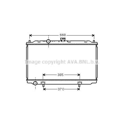 Imagem de PRASCO CTA5048D Condensador com secador 11,6 8,3 Alumínio 560 R 134a CHEVROLET: Aveo Hatchback