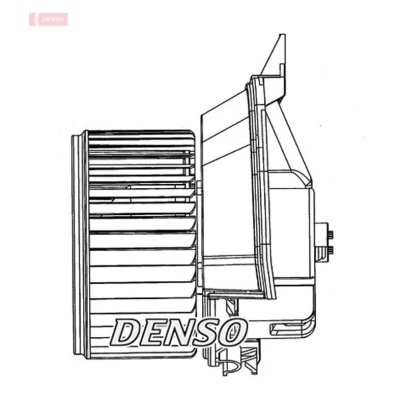 Imagem de DENSO DEA20200 Ventilador do Habitáculo para veículos com volante à direita OPEL: Corsa D Hatchback