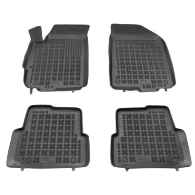 Imagem de REZAW PLAST 202108 Conjunto de tapete chão Borracha à frente e atrás preto