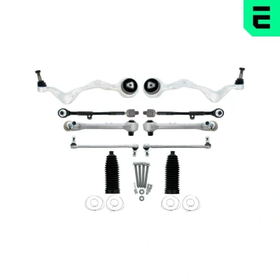 Imagem de OPTIMAL G8 2009 Jogo de braços oscilantes, suspensão rodas Eixo dianteiro com barra acoplamento, articulação axial BMW: 1 Hatchback