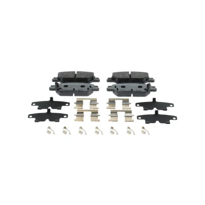 Imagem de BOSCH 0 986 460 138 Jogo de pastilhas para travão disco Baixo teor metálico com contacto avisador desgaste integrado HONDA: CR V 5