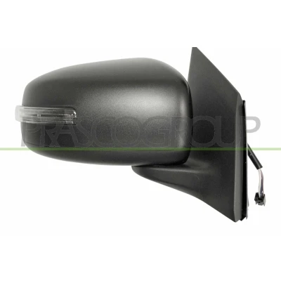 Imagem de Espelho retrovisor Prasco MB1007313 à direita preto elétrico convexo, sem cor MITSUBISHI: Mirage / Space Star Hatchback