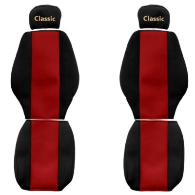 Imagem de F CORE ContiClassic PS22 RED Capa para banco de automóvel Vermelho Estampado Têxtil à frente