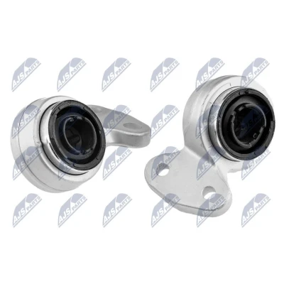 Imagem de NTY ZTP BM 000 Casquilho de Braço Suspensão com suporte Eixo dianteiro, interior, atrás do eixo, esquerda, à direita, em baixo BMW: 3 Sedan