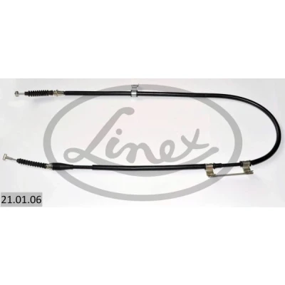 Imagem de LINEX 21.01.06 Cabo do freio de mão 1658/1390mm à direita