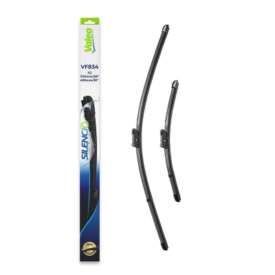Imagem de Escova do limpa vidros Valeo 577834 à frente plana Fixação por cavilha VOLKSWAGEN: ID.4, NISSAN: X Trail, AUDI: Q4 Sportback
