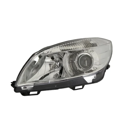 Imagem de TYC 20 14428 05 2 Farol Principal esquerda H7/H7 para circulação pela direita com motor elétrico SKODA: Roomster, Fabia
