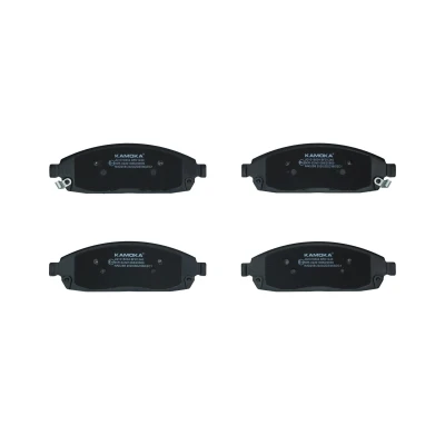Imagem de KAMOKA JQ1018004 Jogo de pastilhas para travão disco Eixo dianteiro incl. contacto aviso desgaste JEEP: GRAND CHEROKEE 2, 4