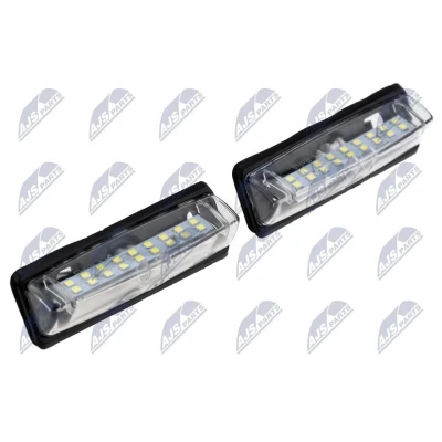 Imagem de Luz de chapa matrícula NTY ELP TY 006