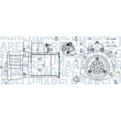 Imagem de Arrancador MAGNETI MARELLI 063721491010