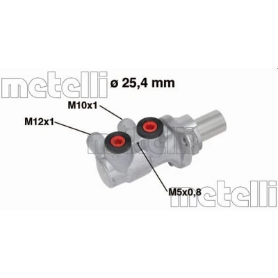 Imagem de METELLI 05 0717 Bomba Central Dos Travões 25,40mm Alumínio OPEL: Astra H Hatchback