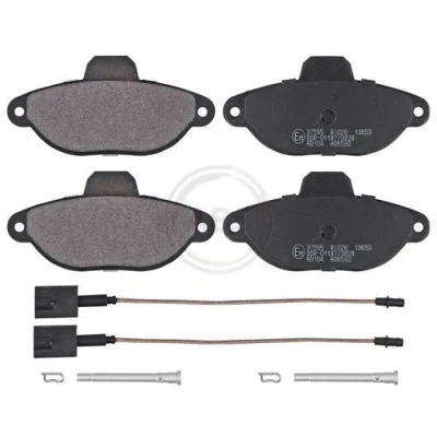 Imagem de A.B.S. 37595 Jogo de pastilhas para travão disco incl. contacto aviso desgaste FIAT: 500 Hatchback, Panda II FORD: KA Hatchback