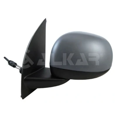 Imagem de Espelho retrovisor Alkar 6137924 esquerda com subcapa ajuste: por cabo de aço, convexo FIAT: Panda III Hatchback