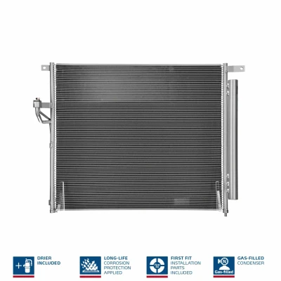 Imagem de NISSENS 940266 Condensador com secador Alumínio 636 R 134a FORD: Ranger Mk3