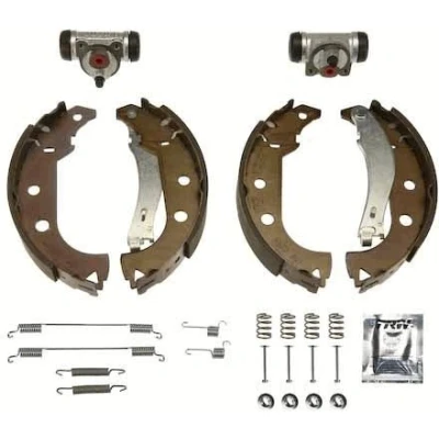 Imagem de TRW Brake Kit BK1763 Maxilas de travão 228 42 BENDIX com cilindro roda FIAT: Palio I Weekend, Fiorino II Van