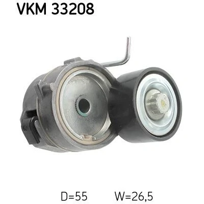 Imagem de SKF VKM 33208 Polia Tensora CITROËN: C4 II Hatchback, Grand Picasso 2, Berlingo Van, PEUGEOT: 5008 II, 308 SW Partner Van