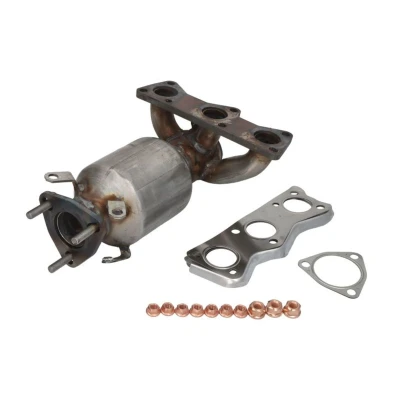 Imagem de Bosal 090 817 Catalisador Euro 4 com componentes de montagem towbar set (Including e set) VOLKSWAGEN: Polo IV Hatchback, Fox Hatchback