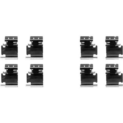 Imagem de TEXTAR 82054300 Kit de acessórios, pastilhas travão VOLKSWAGEN: Scirocco III, GOLF 6, TOYOTA: Auris Hatchback, MERCEDES BENZ: Classe V