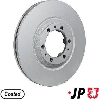 Imagem de JP GROUP 1263103100 Disco de travão Eixo dianteiro 280 26 6 ventilado revestido OPEL: Frontera A SUV, B Sport SUV Cabrio