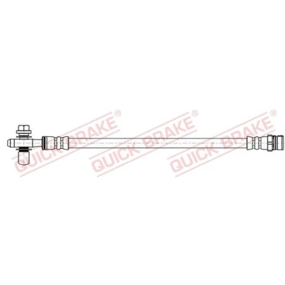 Imagem de QUICK BRAKE 50.079X Mangueira de Travão 239mm M10x1 com rosca interior, exterior