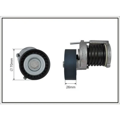 Imagem de Tensor, correia trapezoidal estriada CAFFARO 100100SP