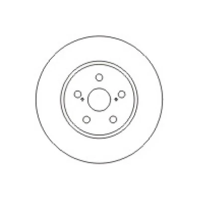 Imagem de MAPCO 45566 Disco de travão Eixo dianteiro 277 26 100 ventilado TOYOTA: Avensis II Station Wagon, Sedan, Hatchback
