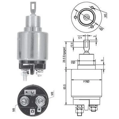 Imagem de MAGNETI MARELLI 940113050127 Interruptor electromagnético, motor de arranque BMW: 3 Sedan endado, norauto, oscaro, mister auto