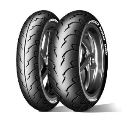 Imagem de Dunlop Sportmax D207 ( 180/55 ZR18 TL (74W) M/C, Rodas traseiras )