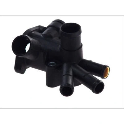 Imagem de TOPRAN 107 329 Flange com junta sem termóstato VOLKSWAGEN: GOLF 2, Jetta Polo II Hatchback