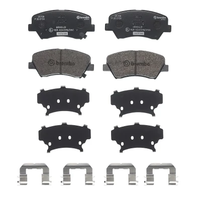Imagem de BREMBO P 30 073X Jogo de pastilhas para travão disco com avisador sonoro desgaste acessórios KIA: cee‘d II Sportswagon, Hatchback