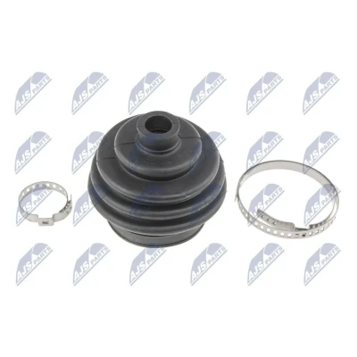 Imagem de NTY NOP 012 Fole de Transmissão Eixo dianteiro, do lado da roda com braçadeiras OPEL: Corsa B Hatchback, Astra F CC, A SKODA: FELICIA 2