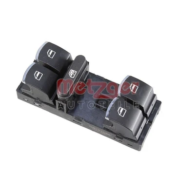 Imagem de METZGER 09161056 Interruptor, elevadores dos vidros do lado condutor VOLKSWAGEN: Golf 6, Tiguan I