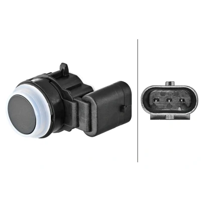 Imagem de HELLA 6PX 358 270 571 Sensores de Estacionamento traseira Sensor ultrasons BMW: 1 Hatchback, Hatchback