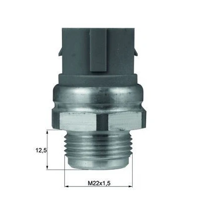 Imagem de MAHLE ORIGINAL TSW 48D Interruptor de temperatura, ventilador do radiador M22x1.5 com junta VOLKSWAGEN: Polo II Coupe, Golf 3, 4