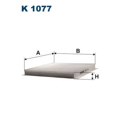 Imagem de Filtros habitáculo padrão filtron k1077