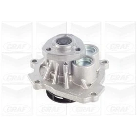 Imagem de GRAF PA959 Bomba de água com junta mecânico Termoplástico para accionamento da correia trapezoidal estriada OPEL: Astra H Caravan, Corsa D Hatchback