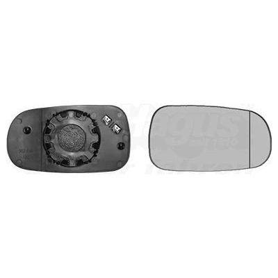 Imagem de VAN WEZEL 4730838 Vidro Espelho à direita SAAB: 9 3 Sedan, Cabrio, 5 Carrinha