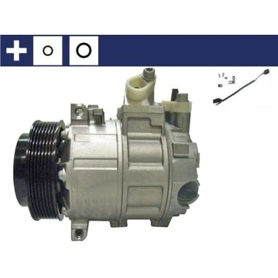 Imagem de MAHLE ORIGINAL ACP 89 000S Compressor 7SEU17/DCS17 12 PAG 46 R 134a com retentor cablagem MERCEDES BENZ: Classe C Sedan, Coupe