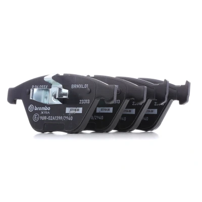 Imagem de BREMBO P 06 055X Jogo de pastilhas para travão disco preparado indicador aviso desgaste sem acessórios BMW: 3 Coupe, Touring, X1