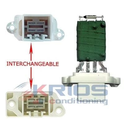Imagem de KRIOS 10.9060 Resistência, ventilador do habitáculo FORD: Focus 2 Limousine,