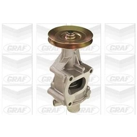 Imagem de GRAF PA451 Bomba de água com junta tampa mecânico Ferro fundido 104 para accionamento da correia trapezoidal estriada FIAT: Cinquecento