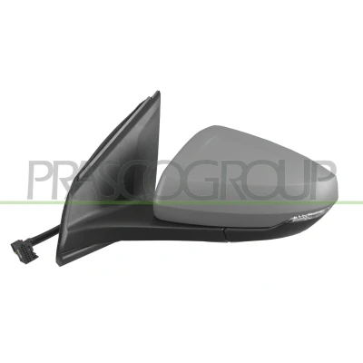 Imagem de Espelho retrovisor Prasco VG0257314 esquerda com subcapa elétrico aquecível, não esférico