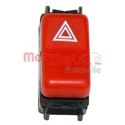 Imagem de METZGER 0916005 Interruptor piscas de emergência MERCEDES BENZ: 190, Classe C Sedan