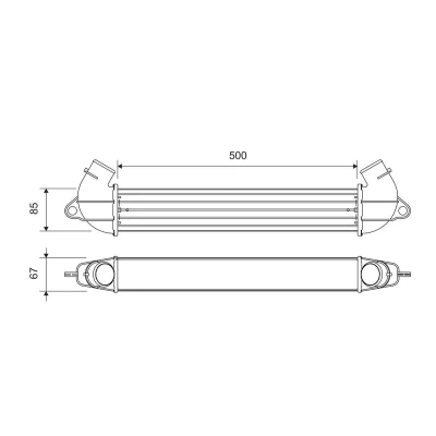 Imagem de VALEO 818712 Intercooler sem sensor