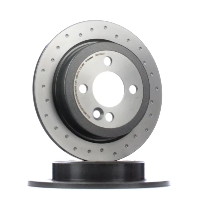 Imagem de BREMBO XTRA LINE 08.9163.2X Disco de travão 259 10 4 cheio, perfurado revestido alto carbono MINI: Hatchback, Cabrio, Clubman