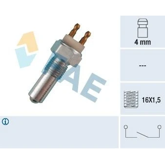 Imagem de FAE 40260 Interruptor, luz de marcha atrás