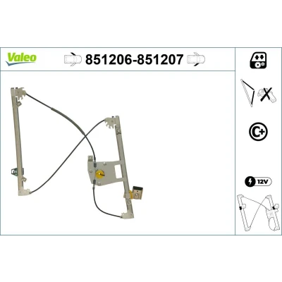 Imagem de Elevador vidro valeo 851206