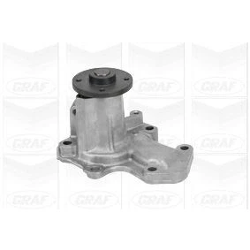 Imagem de GRAF PA1000 Bomba de água com retentor mecânico Chapa aço para accionamento da correia trapezoidal estriada MITSUBISHI: COLT 6
